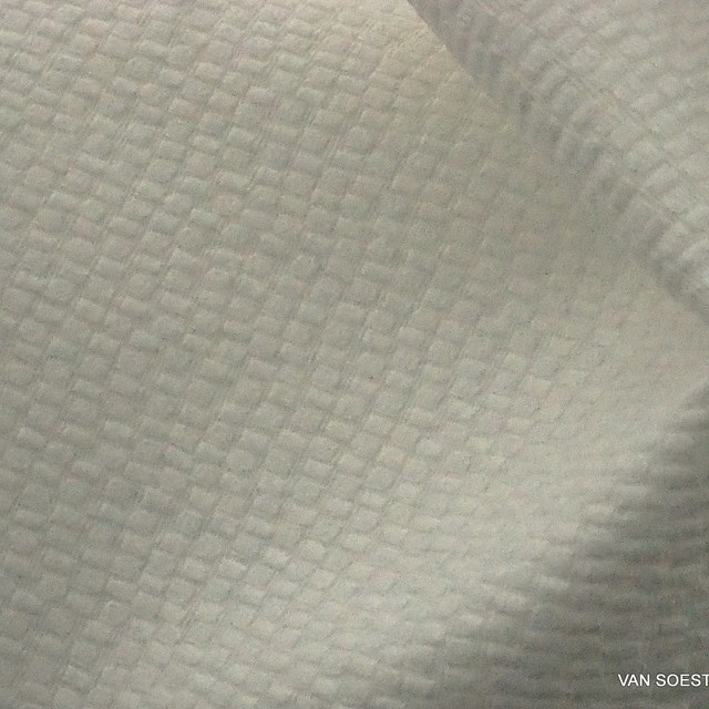 Mini Animal Optik als Stretch Piqué in Creme Weiß | Ansicht: Mini Animal Optik als Stretch Piqué in Creme Weiß